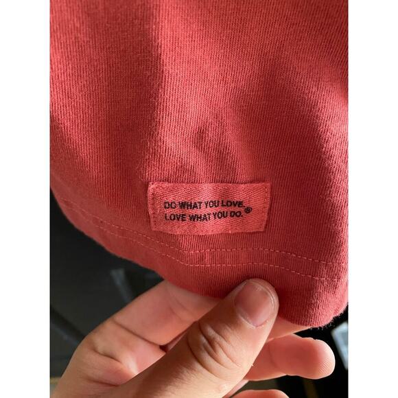 Life Is Good Red Vacay Mode Short Sleeve Crew Neckline T-Shirt Size Large - Picture 3 of 7